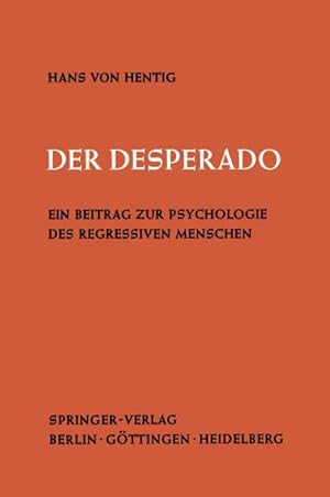 Seller image for Der Desperado for sale by BuchWeltWeit Ludwig Meier e.K.