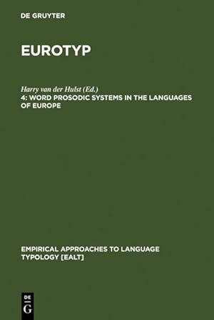 Seller image for Word Prosodic Systems in the Languages of Europe for sale by BuchWeltWeit Ludwig Meier e.K.