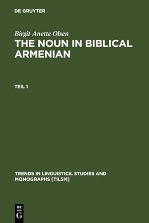 Seller image for The Noun in Biblical Armenian for sale by BuchWeltWeit Ludwig Meier e.K.