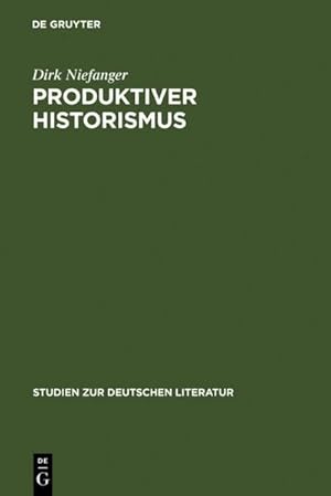 Bild des Verkufers fr Produktiver Historismus zum Verkauf von BuchWeltWeit Ludwig Meier e.K.