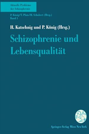 Seller image for Schizophrenie und Lebensqualitt for sale by BuchWeltWeit Ludwig Meier e.K.