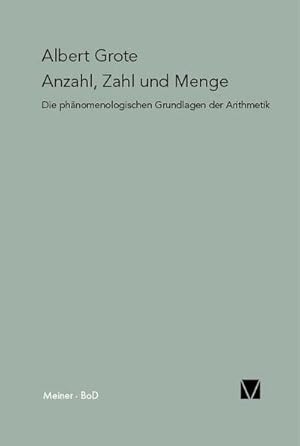 Seller image for Anzahl, Zahl und Menge for sale by BuchWeltWeit Ludwig Meier e.K.