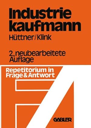 Seller image for Industriekaufmann for sale by BuchWeltWeit Ludwig Meier e.K.