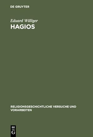 Imagen del vendedor de Hagios a la venta por BuchWeltWeit Ludwig Meier e.K.