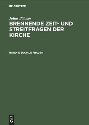 Image du vendeur pour Sociale Fragen mis en vente par BuchWeltWeit Ludwig Meier e.K.