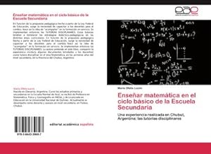 Seller image for Ensear matemtica en el ciclo bsico de la Escuela Secundaria for sale by BuchWeltWeit Ludwig Meier e.K.