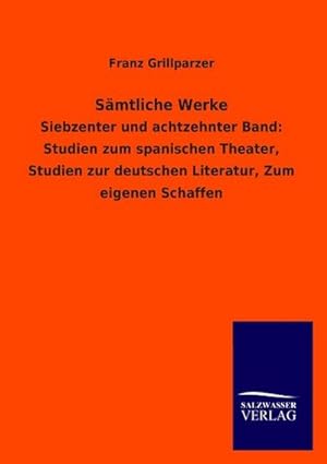 Seller image for Sämtliche Werke for sale by BuchWeltWeit Ludwig Meier e.K.