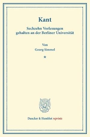 Seller image for Vorlesung ber Kant for sale by BuchWeltWeit Ludwig Meier e.K.