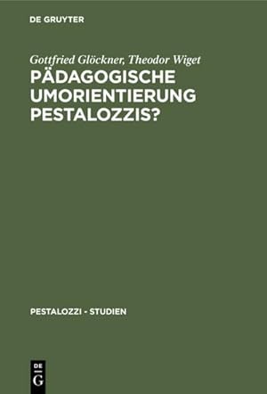 Imagen del vendedor de Pdagogische Umorientierung Pestalozzis? a la venta por BuchWeltWeit Ludwig Meier e.K.