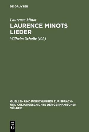 Seller image for Laurence Minots Lieder for sale by BuchWeltWeit Ludwig Meier e.K.