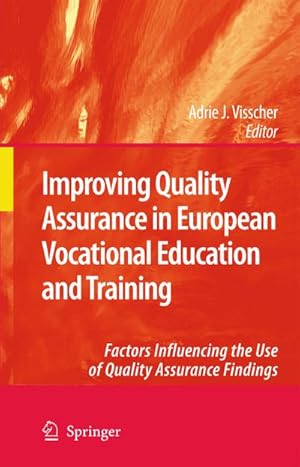 Bild des Verkufers fr Improving Quality Assurance in European Vocational Education and Training zum Verkauf von BuchWeltWeit Ludwig Meier e.K.