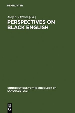 Image du vendeur pour Perspectives on Black English mis en vente par BuchWeltWeit Ludwig Meier e.K.