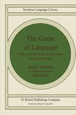 Image du vendeur pour The Game of Language mis en vente par BuchWeltWeit Ludwig Meier e.K.