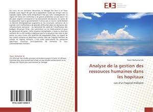 Image du vendeur pour Analyse de la gestion des ressouces humaines dans les hopitaux mis en vente par BuchWeltWeit Ludwig Meier e.K.