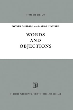 Imagen del vendedor de Words and Objections a la venta por BuchWeltWeit Ludwig Meier e.K.