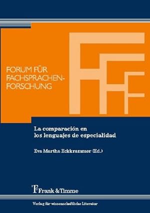 Seller image for La comparacin en los lenguajes de especialidad for sale by BuchWeltWeit Ludwig Meier e.K.