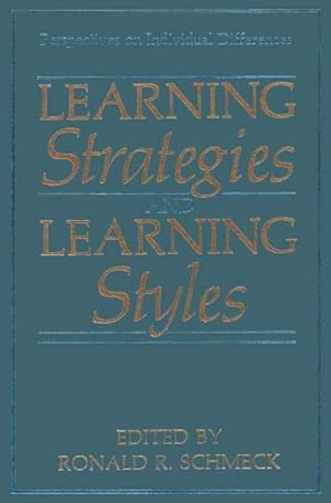 Imagen del vendedor de Learning Strategies and Learning Styles a la venta por BuchWeltWeit Ludwig Meier e.K.