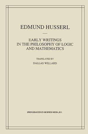 Seller image for Early Writings in the Philosophy of Logic and Mathematics for sale by BuchWeltWeit Ludwig Meier e.K.