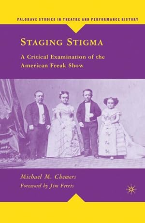 Seller image for Staging Stigma for sale by BuchWeltWeit Ludwig Meier e.K.