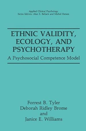 Image du vendeur pour Ethnic Validity, Ecology, and Psychotherapy mis en vente par BuchWeltWeit Ludwig Meier e.K.