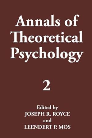 Immagine del venditore per Annals of Theoretical Psychology venduto da BuchWeltWeit Ludwig Meier e.K.