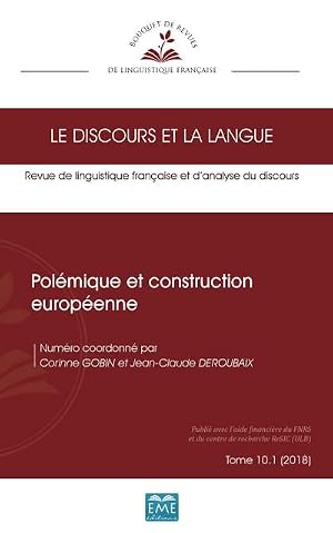 Bild des Verk�ufers f�r Pol�mique et construction europ�enne zum Verkauf von BuchWeltWeit Ludwig Meier e.K.