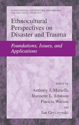 Seller image for Ethnocultural Perspectives on Disaster and Trauma for sale by BuchWeltWeit Ludwig Meier e.K.