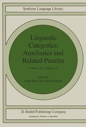 Seller image for Linguistic Categories: Auxiliaries and Related Puzzles for sale by BuchWeltWeit Ludwig Meier e.K.