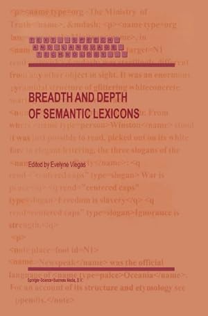 Seller image for Breadth and Depth of Semantic Lexicons for sale by BuchWeltWeit Ludwig Meier e.K.