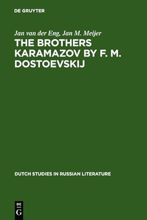 Bild des Verkufers fr The Brothers Karamazov by F. M. Dostoevskij zum Verkauf von BuchWeltWeit Ludwig Meier e.K.