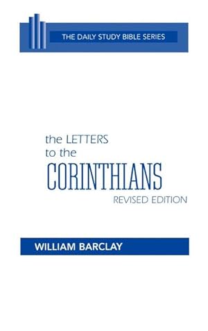 Image du vendeur pour The Letters to the Corinthians mis en vente par BuchWeltWeit Ludwig Meier e.K.