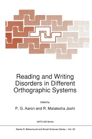 Immagine del venditore per Reading and Writing Disorders in Different Orthographic Systems venduto da BuchWeltWeit Ludwig Meier e.K.