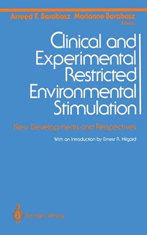 Image du vendeur pour Clinical and Experimental Restricted Environmental Stimulation mis en vente par BuchWeltWeit Ludwig Meier e.K.