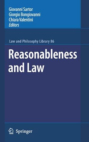 Seller image for Reasonableness and Law for sale by BuchWeltWeit Ludwig Meier e.K.