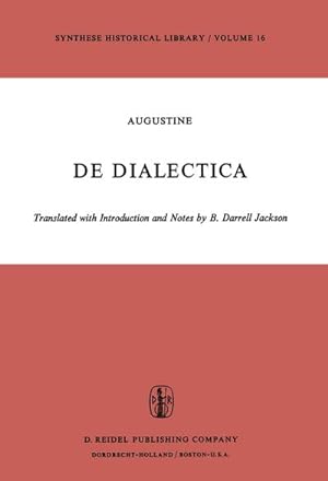 Seller image for De Dialectica for sale by BuchWeltWeit Ludwig Meier e.K.