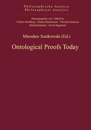 Seller image for Ontological Proofs Today for sale by BuchWeltWeit Ludwig Meier e.K.