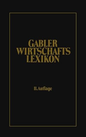 Immagine del venditore per Gabler Wirtschafts Lexikon venduto da BuchWeltWeit Ludwig Meier e.K.