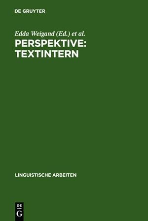 Bild des Verkufers fr Perspektive: textintern zum Verkauf von BuchWeltWeit Ludwig Meier e.K.