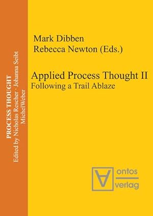 Imagen del vendedor de Applied Process Thought II a la venta por BuchWeltWeit Ludwig Meier e.K.