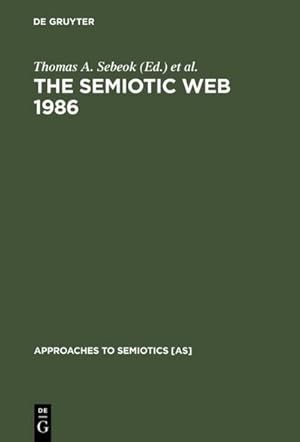 Imagen del vendedor de The Semiotic Web 1986 a la venta por BuchWeltWeit Ludwig Meier e.K.