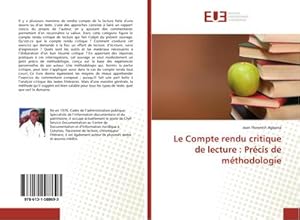 Imagen del vendedor de Le Compte rendu critique de lecture : Prcis de mthodologie a la venta por BuchWeltWeit Ludwig Meier e.K.