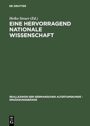 Bild des Verkufers fr Eine hervorragend nationale Wissenschaft zum Verkauf von BuchWeltWeit Ludwig Meier e.K.