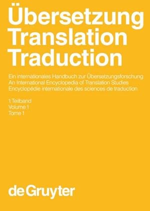Seller image for bersetzung - Translation - Traduction. 1. Teilband for sale by BuchWeltWeit Ludwig Meier e.K.