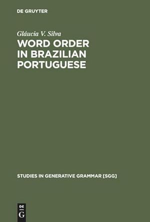 Image du vendeur pour Word Order in Brazilian Portuguese mis en vente par BuchWeltWeit Ludwig Meier e.K.
