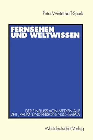 Seller image for Fernsehen und Weltwissen for sale by BuchWeltWeit Ludwig Meier e.K.
