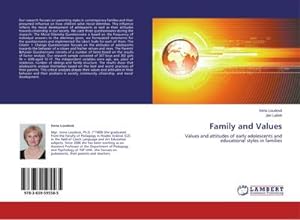 Seller image for Family and Values for sale by BuchWeltWeit Ludwig Meier e.K.