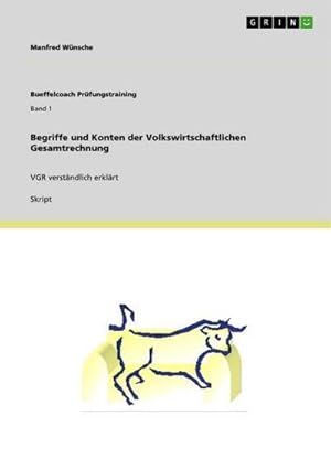 Bild des Verkufers fr Begriffe und Konten der Volkswirtschaftlichen Gesamtrechnung zum Verkauf von BuchWeltWeit Ludwig Meier e.K.