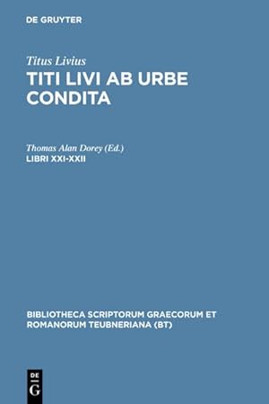 Imagen del vendedor de Libri XXI-XXII a la venta por BuchWeltWeit Ludwig Meier e.K.