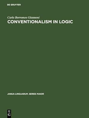 Seller image for Conventionalism in logic for sale by BuchWeltWeit Ludwig Meier e.K.