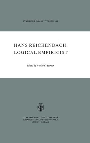 Seller image for Hans Reichenbach: Logical Empiricist for sale by BuchWeltWeit Ludwig Meier e.K.